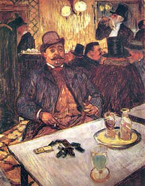  Henri  Toulouse-Lautrec M. Boileau Au Cafe